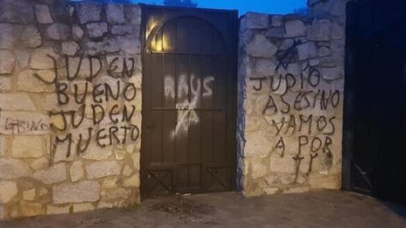 pintadas antisemitas madrid