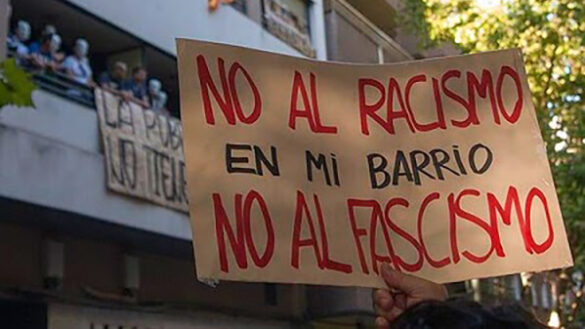 antifascistas vox zaragoza