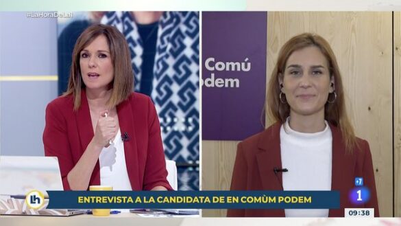 Toni Cantó se hacía eco de un incidente durante una entrevista a Jéssica Albiach y fue respondido con humor