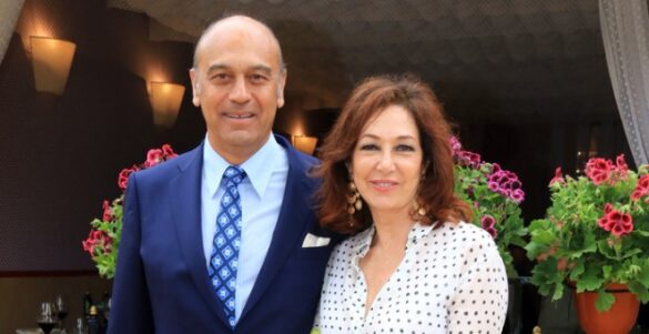 Ana Rosa y su marido