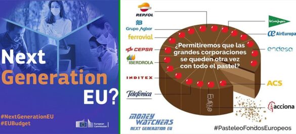 acabaran los fondos europeos para la reconstruccion en los mismos bolsillos de siempre