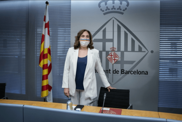 ada colau ganaria las elecciones segun las encuestas gracias a su gestion del covid