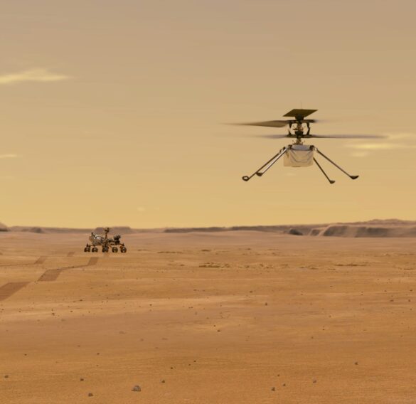 los drones llegan a marte