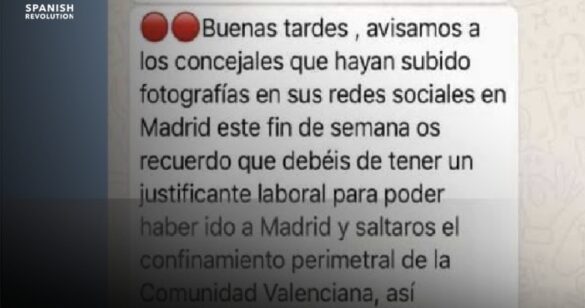 Vox cierre perimetral