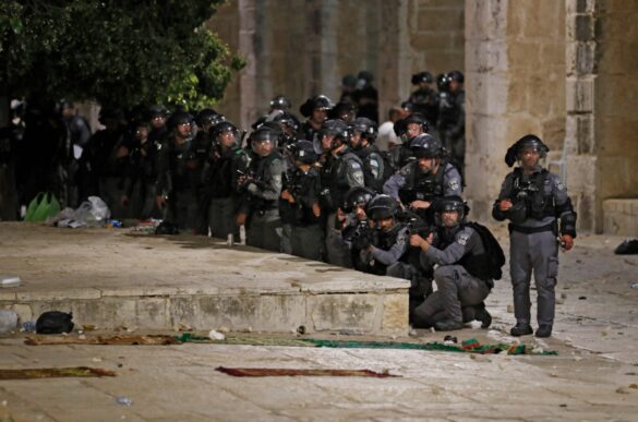 policía israelí