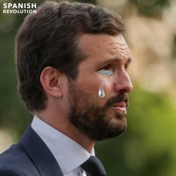 casado llorando