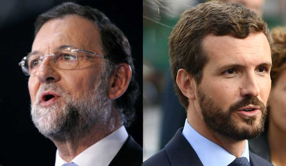 Pablo Casado y Mariano Rajoy. Licencias Creative Commons Attribution 2.0 Generic. Créditos: Partido Popular Castilla y León y European People's Party.