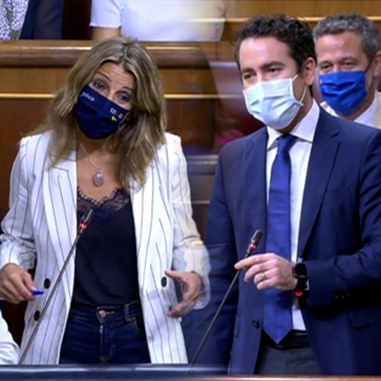 Yolanda Díaz: «Abogados de las eléctricas»