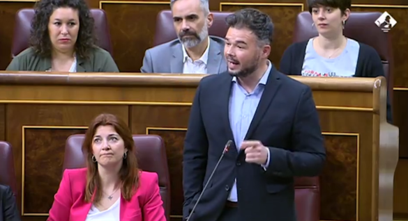 Gabriel Rufián Congreso