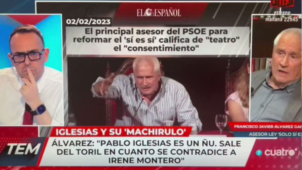 Vídeo | Un asesor del PSOE critica ante Risto el consentimiento porque implica despertar a tu pareja antes de tener sexo