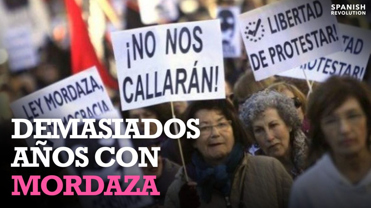 ‘Ley mordaza’: ¿ahora sí?