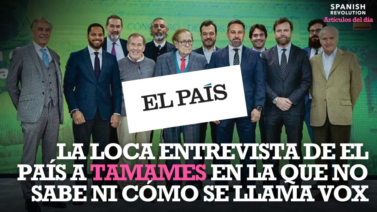 Risas ante la entrevista de El País a Tamames en la que no sabe ni cómo se llama Vox: «Menuda pantomima…»
