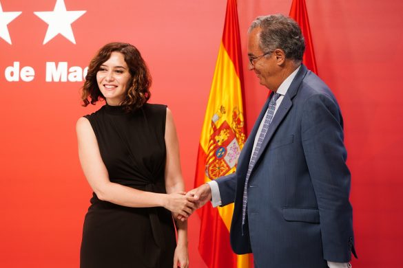 diaz ayuso enrique ossorio vicepresidente comunidad de madrid 2