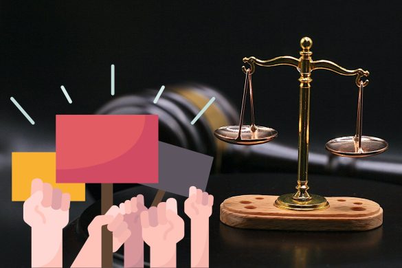 Justicia huelga