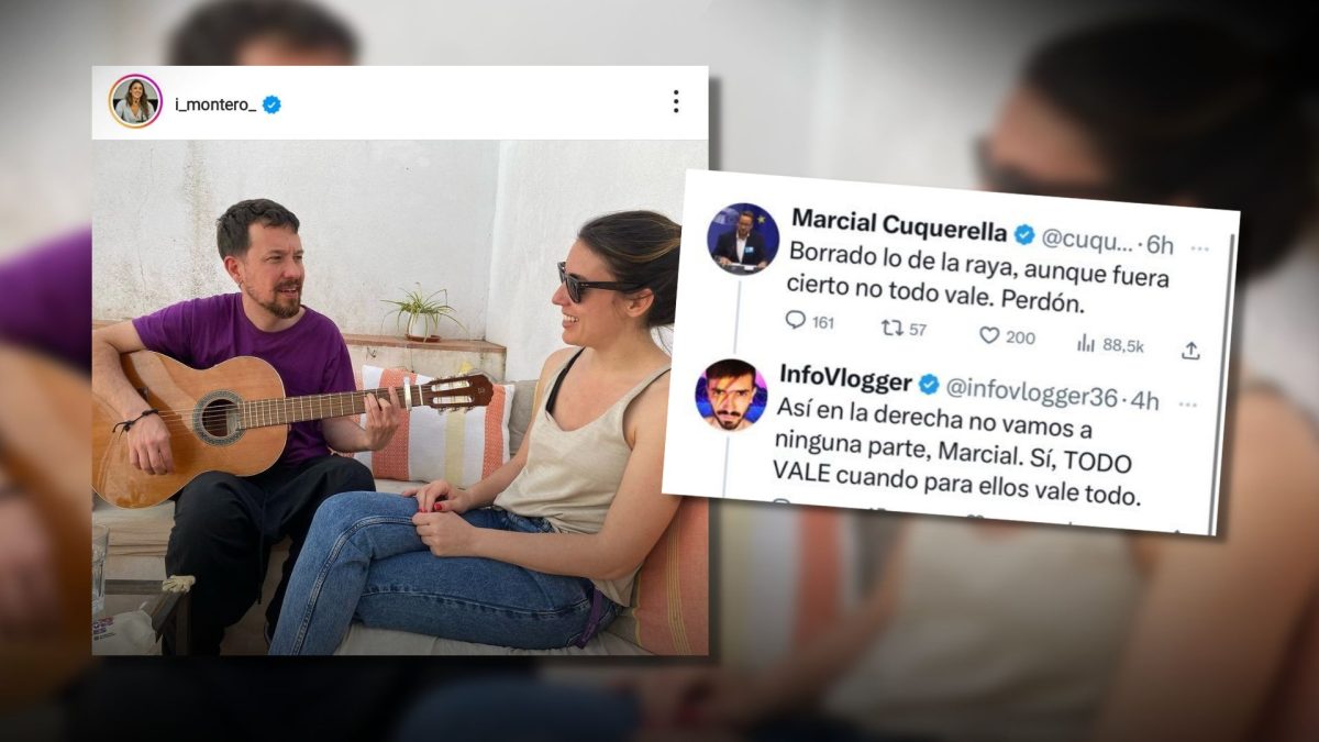 La falsa raya de cocaína de Iglesias y Montero: ¿de dónde salió el bulo?