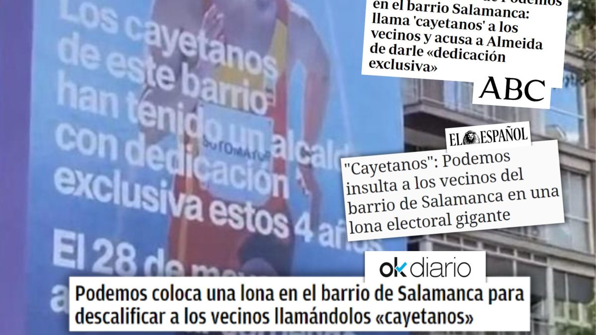 Llamar «Cayetanos» a los Cayetanos: cuando la realidad molesta a la derecha