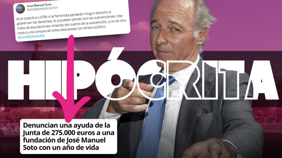Hundiendo a Soto con cuatro palabras: «Cuéntanos más, José Manuel»