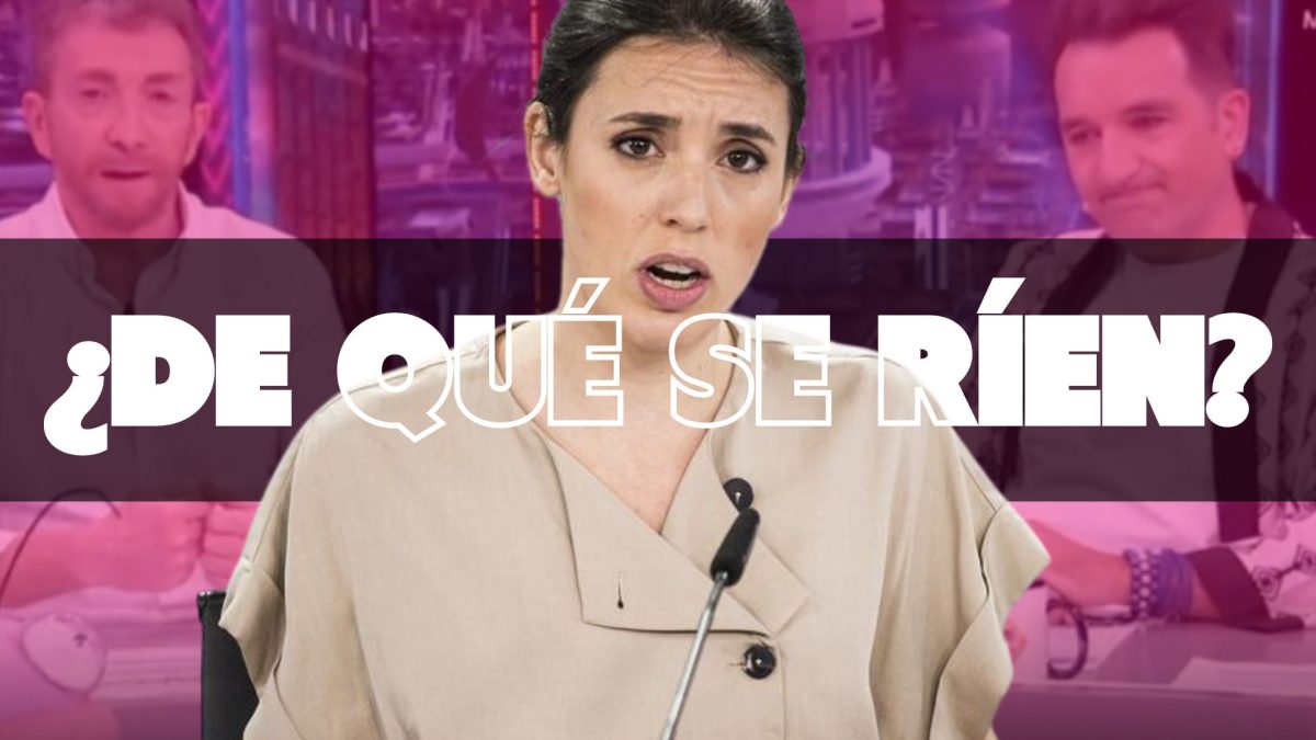Irene Montero reacciona ante las risas de Pablo Motos a Pilar Lima por ser sorda y lesbiana