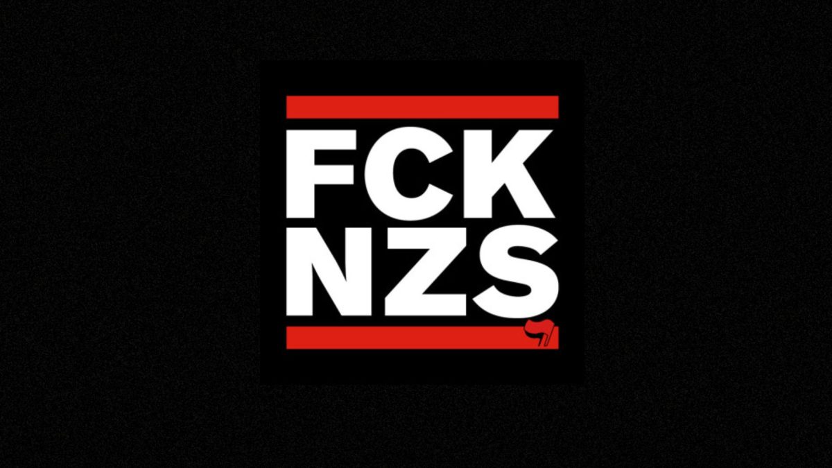 «FCK NZS»: 3.000 euros de multa a una aficionada de fútbol por mostrar una bandera antifascista