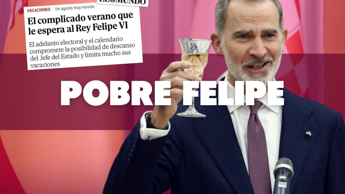 Las redes reaccionan ante el «complicado verano» de Felipe VI