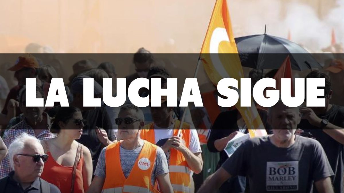 La lucha contra la reforma de las pensiones no se detiene en Francia