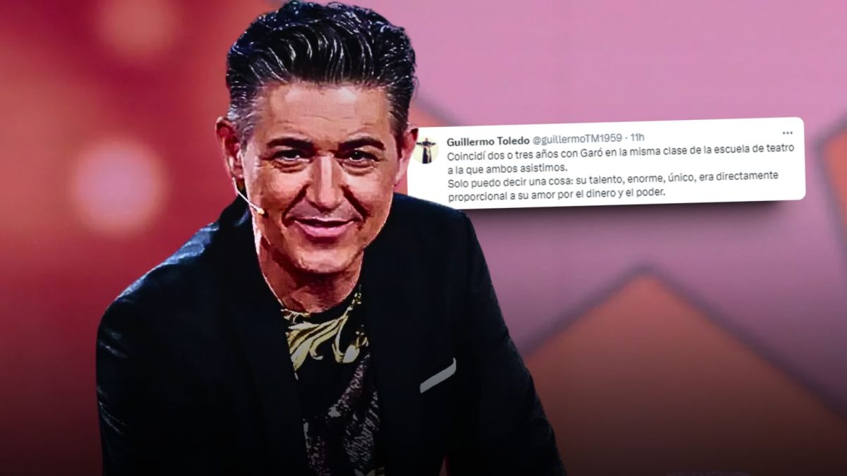 Ángel Garó carga contra la izquierda «socialcomunista» y Willy Toledo destaca «su amor por el dinero y el poder»