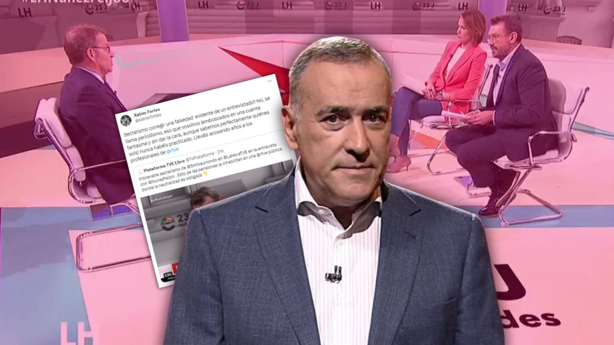 Xabier Fortes, en defensa de Silvia Intxaurrondo tras la entrevista a Feijóo: «Se llama periodismo»