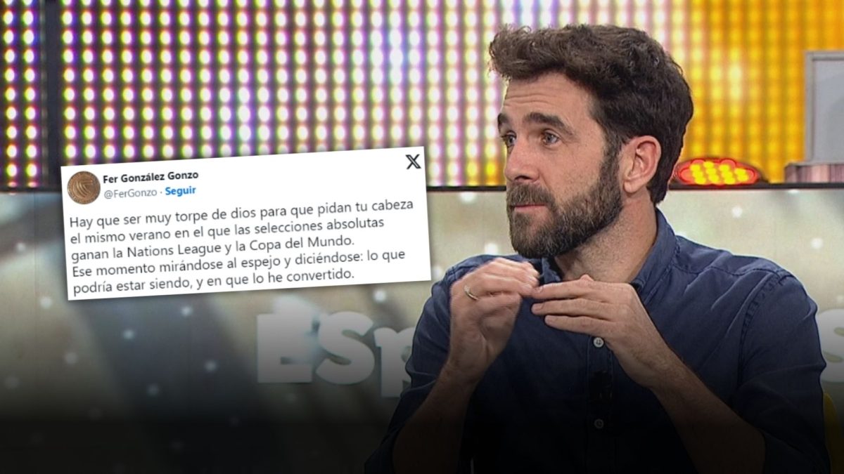 Gonzo expone la realidad de Rubiales: “Hay que ser muy torpe de dios»