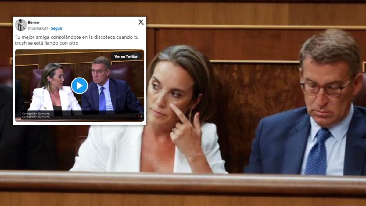 «Las caras, Juan. Graba las caras». El semblante de Cuca y Feijóo o cómo las redes no se pierden una fiesta