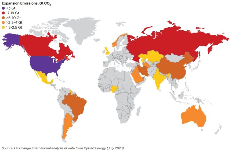 Los 20 países que destruirán el planeta