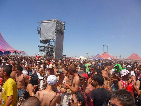 Monegros Desert Festival Vista general