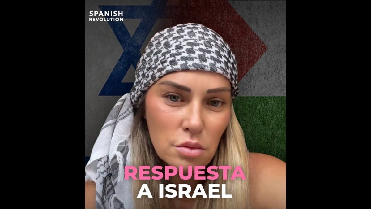 Hanan Alcalde y su respuesta a Israel