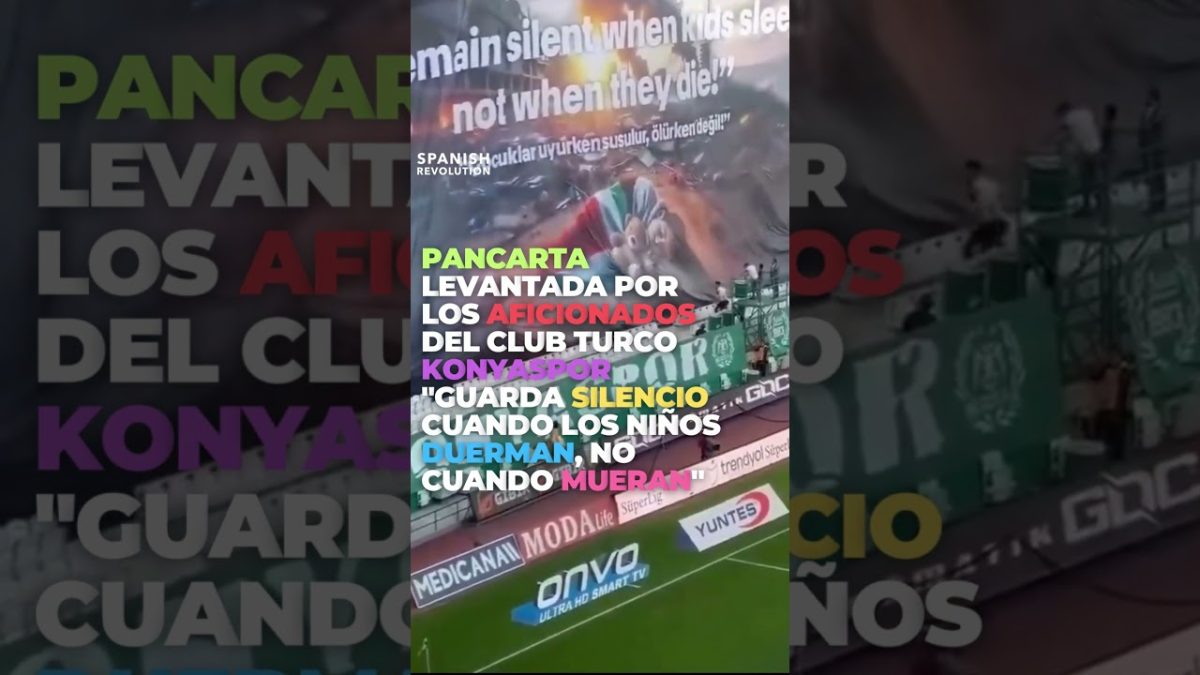 Vídeo | «Guarda silencio cuando los niños duermen, no cuando mueren»
