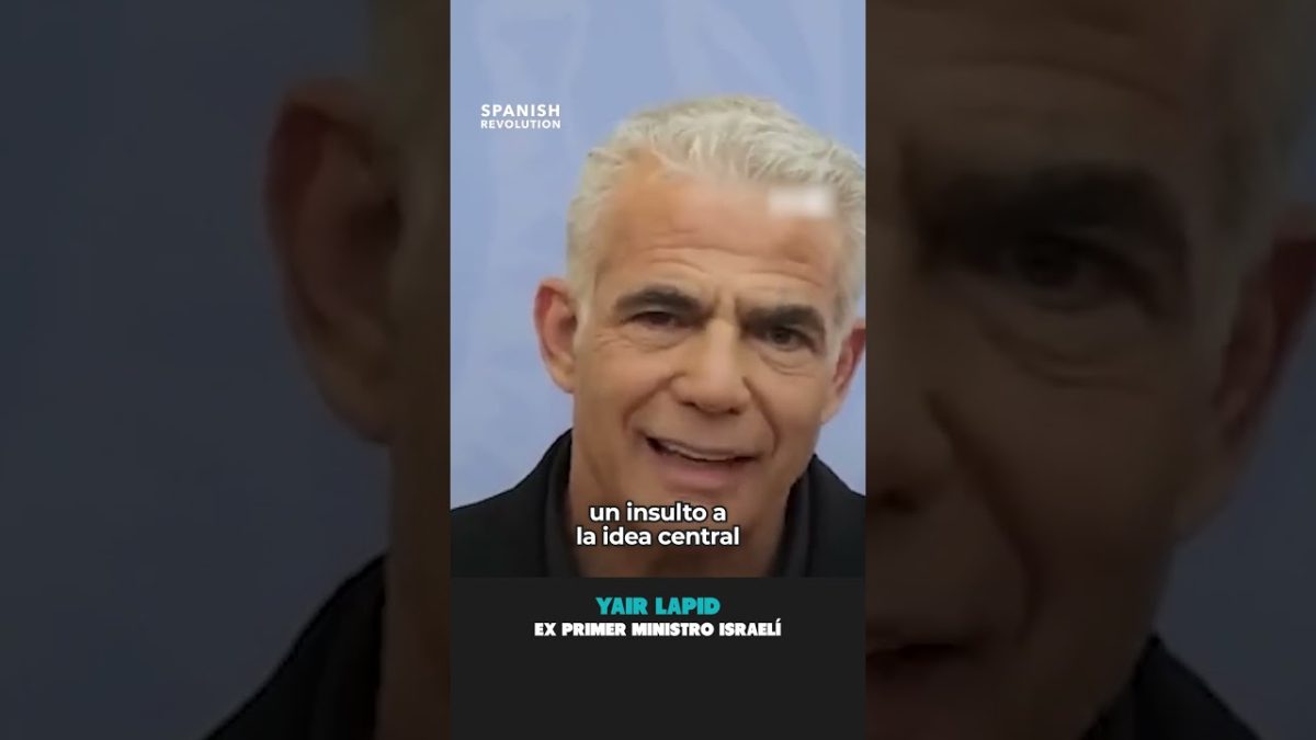 Vídeo | «Ser objetivo es servir a Hamás». Propaganda de guerra de mano del ex primer ministro israelí