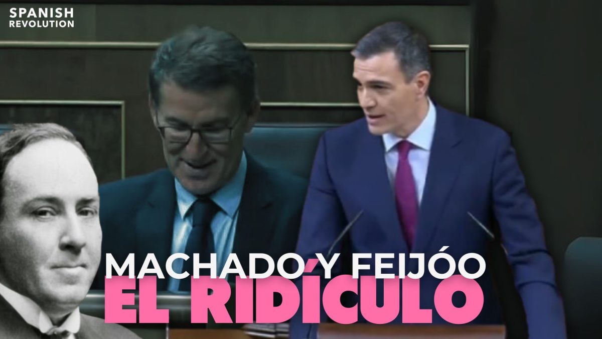 Vídeo | Feijóo, entre Antonio Machado e Ismael Serrano: Sánchez y la gran humillación al Partido Popular