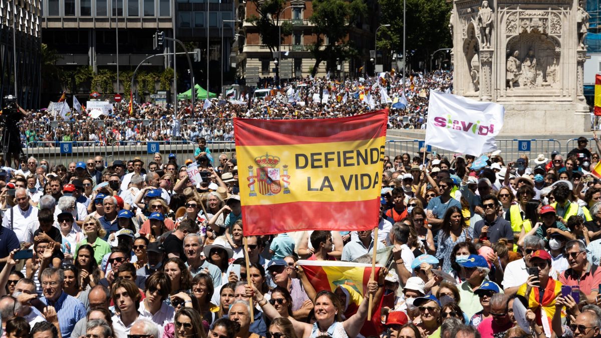 Contra cualquier avance social: las grandes manifestaciones de la derecha