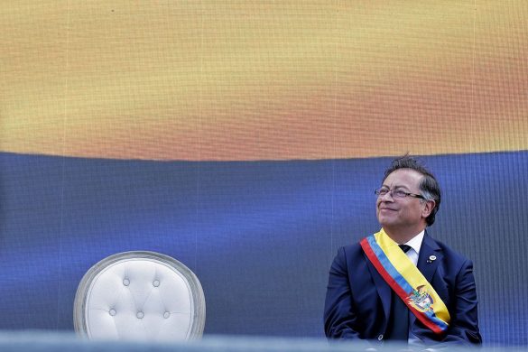 Inauguration of Gustavo Petro by USAID 2