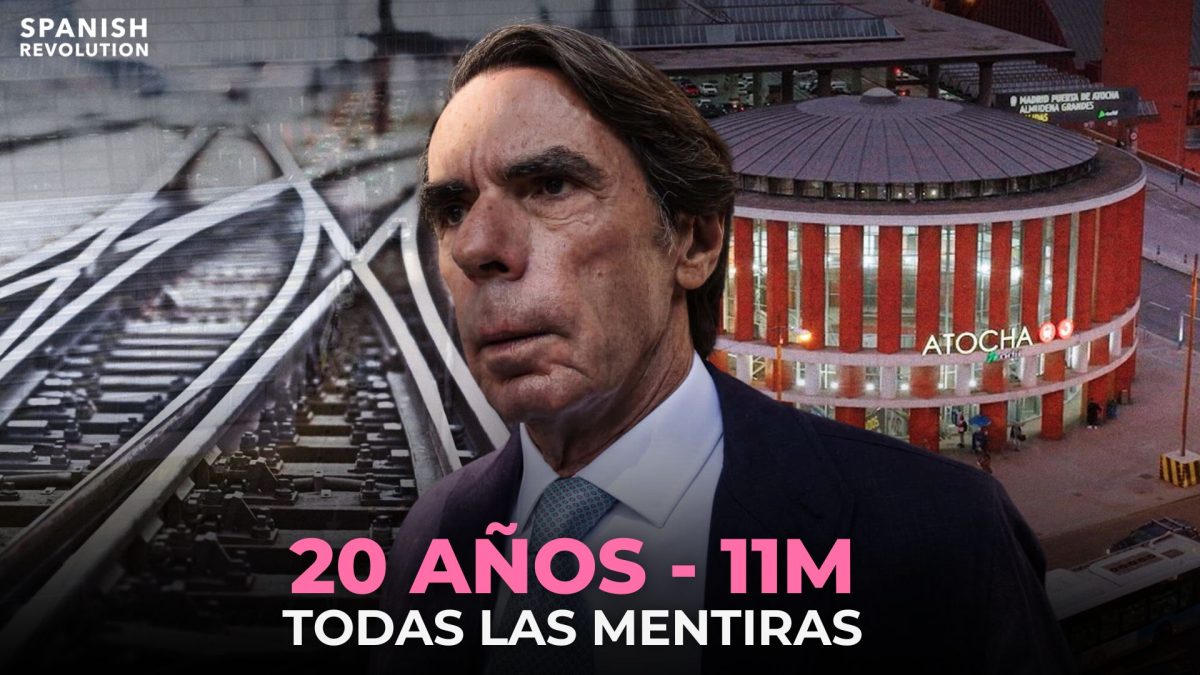 11M: 20 años de la gran mentira de José María Aznar y del Partido Popular