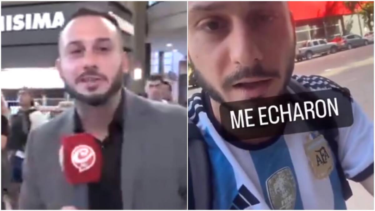 Vídeo | Un periodista argentino es despedido por decir la verdad sobre la precariedad de su trabajo en directo