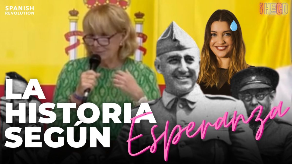 La «historia» según Esperanza Aguirre