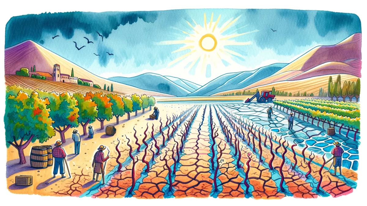 Freixenet abre la puerta de los ERTE climáticos: la sequía cuesta puestos de trabajo