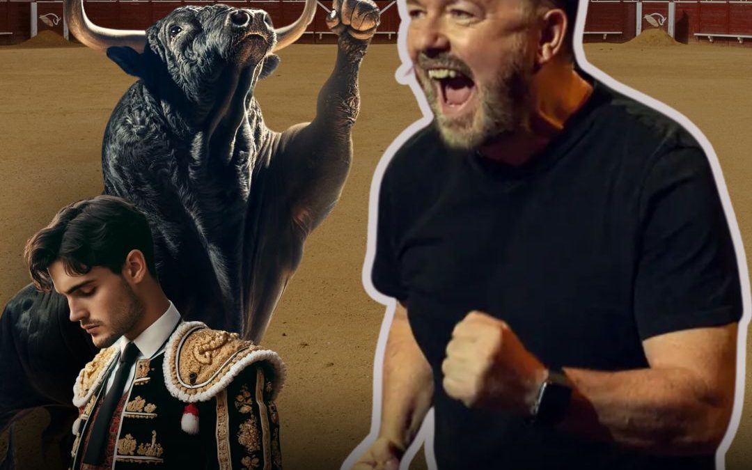 Vídeo | Ricky Gervais: que el toro gane