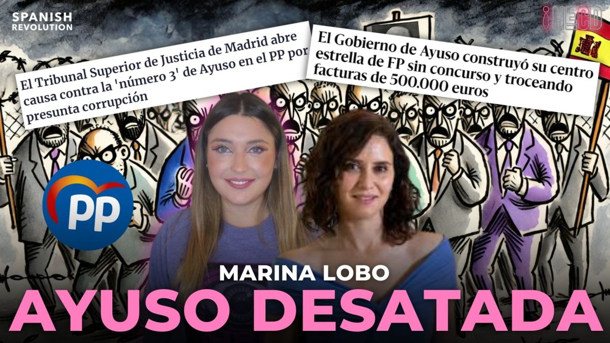Vídeo | ¡SORPRESA! Ayuso protege a los CORRUPTOS: facturas troceadas y amiguismo. HECD, con Marina Lobo