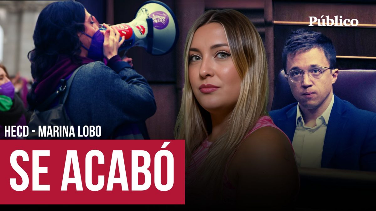 Vídeo | Se acabó. Marina Lobo expone todas las claves del caso Errejón