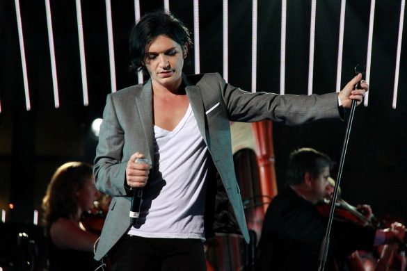 Brian Molko in the European Parliament