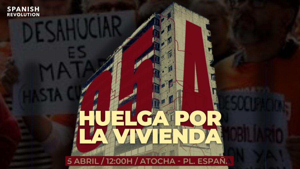 El 5 de abril será un grito contra el saqueo inmobiliario