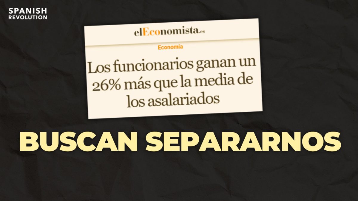 El Economista agita el odio de clase con su titular: la guerra entre trabajadores que necesita el capitalismo