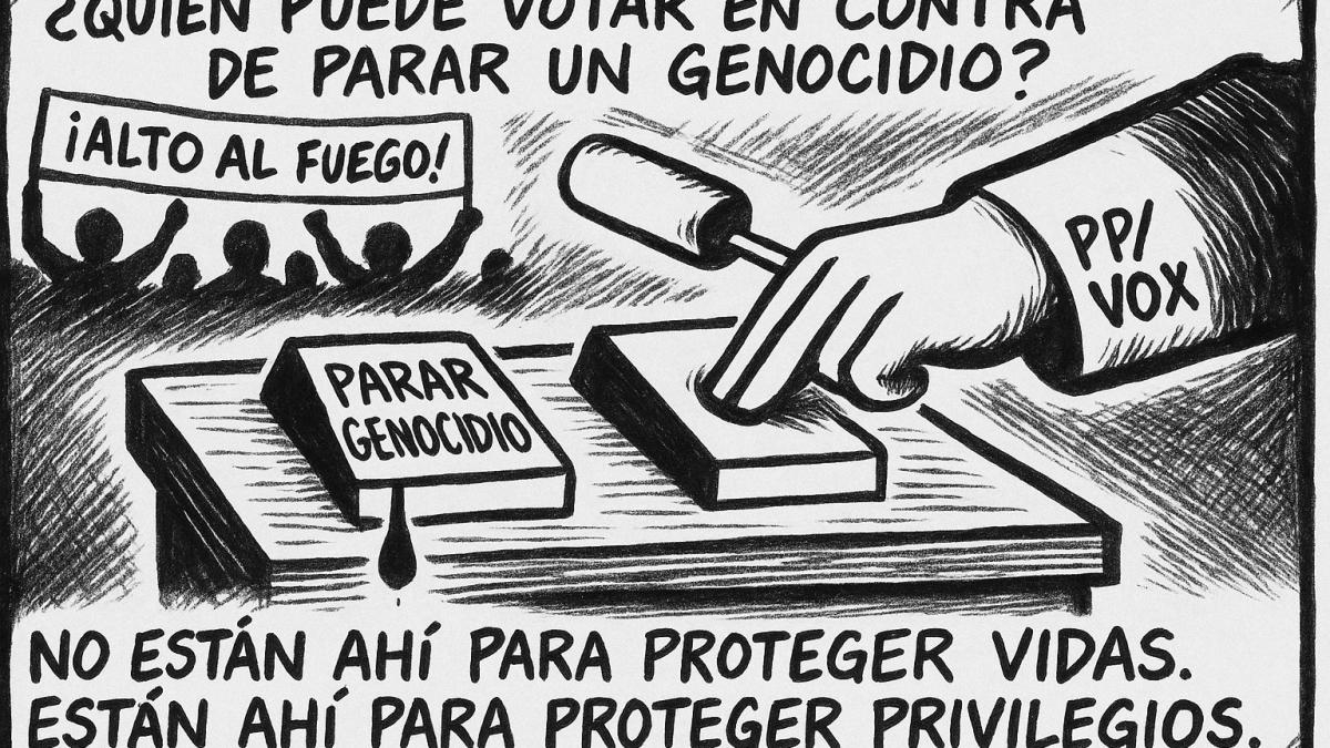 ¿Quién puede votar en contra de parar un genocidio?