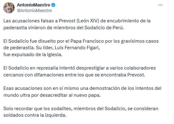 León XIV: un papa entre dos fuegos 1 image