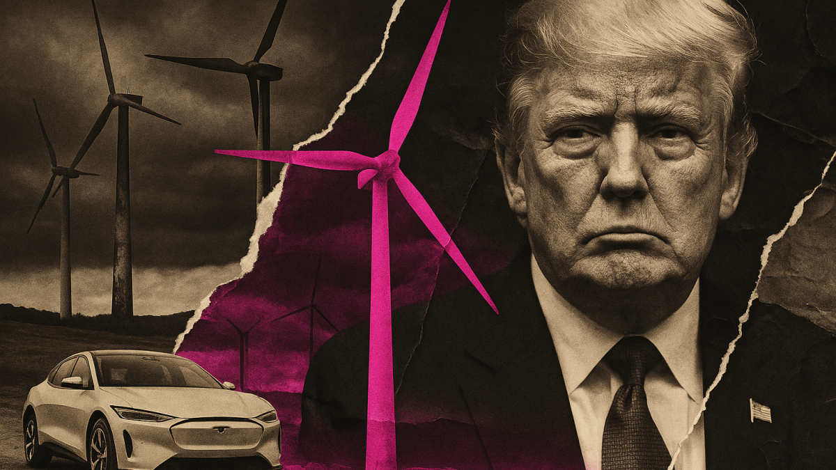 Trump declara la guerra al viento